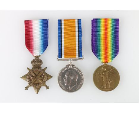 Medals of 18658 Private Robert Hunter Taylor of the 2nd Battalion King's Own Scottish Borderers KOSB comprising WWI British w