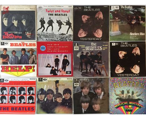 THE BEATLES - EP COLLECTION (UK &amp; OVERSEAS). Delightful collection of 19 x EPs including hard to find overseas pressings 