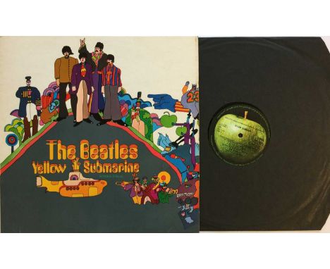 THE BEATLES - YELLOW SUBMARINE LP (ORIGINAL UK STEREO - PCS 7070). Lovely example original UK stereo copy of Yellow Sub. The 