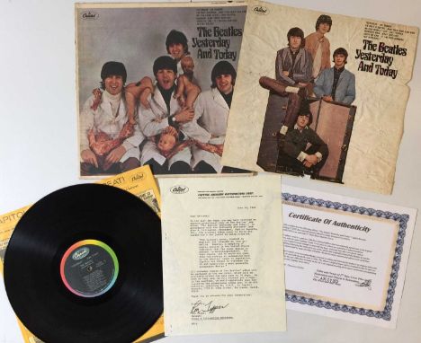 THE BEATLES - YESTERDAY AND TODAY 'BUTCHER COVER' - ORIGINAL US 3RD STATE MONO (T2553). An extremely neatly peeled '3rd state