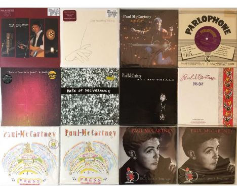 PAUL MCCARTNEY AND RELATED - UK 7" COLLECTION. Comprehensive back-catalogue of around 70 x UK 7" releases taking us from the 