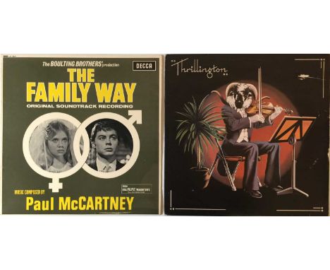 PAUL MCCARTNEY - UK LP RARITIES. Top selection of 2 x LP rarities featuring Macca. Titles are Thrillington (EMC 3175 -1/-1 UK