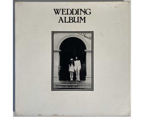 JOHN AND YOKO - WEDDING ALBUM (COMPLETE UK COPY - SAPCOR 11). Always lovely to see almost complete original UK copy of John a