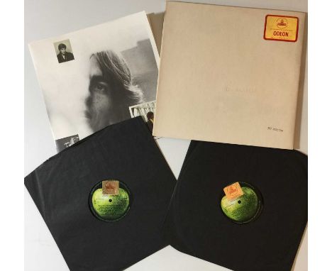 THE BEATLES - WHITE ALBUM LP (ORIGINAL UK/EU APPLE ODEON EXPORT - PCS 7067/8). Really cool to see original UK/European export