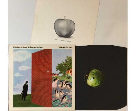 GEORGE HARRISON - WONDERWALL MUSIC MONO LP (ORIGINAL UK PRESSING - APCOR 1). Wonderful to see super clean extremely scarce co
