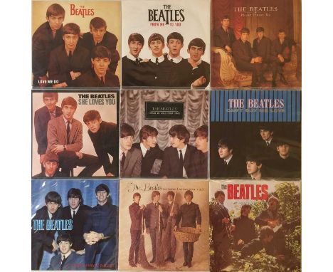 THE BEATLES - 7" PICTURE SLEEVE RELEASES. Brilliantly clean collection of 20 x picture sleeve 7" releases. Largely pressings 