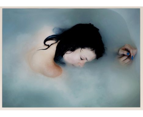 Lara Gasparotto (geb. 1989) 'Bain Bleu' [1] foto inkjet print on Hannemuhle Photorag paper, signed on reverse frame, 2013, 3/