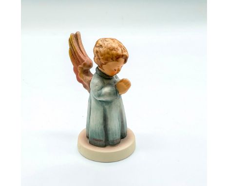 Hand painted angle in blue tunic praying. Goebel backstamp. Impressed mark 641 4/0. Issued: 20th centuryDimensions: 2"L x 1.5