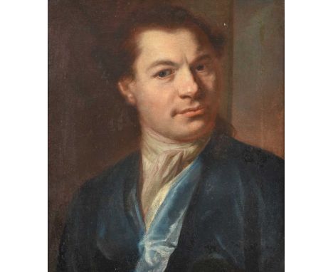 Johan Henrik Scheffel (1690-1781) Swedish Portrait of the nobleman Gustav Philip (Filip) Creutz (1731-1785), head and shoulde