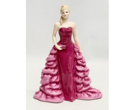 A Limited Edition Royal Worcester ‘Claudia’ figurine. 52/2950. Sculpted by J. Bromley. 24cm 
