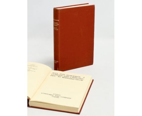 Bernard Shaw. Man and Superman. Misalliance, The Dark Lady of the Sonnets, &amp; Fanny’s First Play. 1947-1948. 