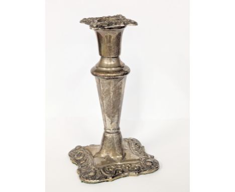 An Early 20th Century silver candlestick. Birmingham, 1905. 13.5cm 
