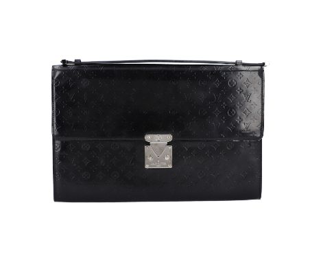 Louis Vuitton Vintage - Vernis Anouchka MM Bag - Black - Vernis