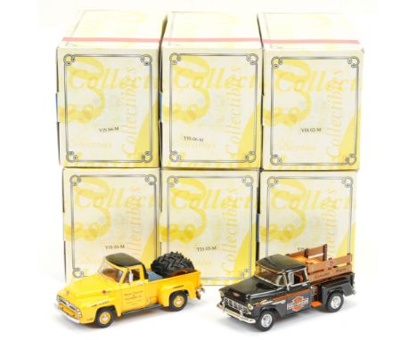 Matchbox Models of Yesteryear group of "The American Giants Pick-up" Collection to include YIS01 to YIS06 - conditions are ge