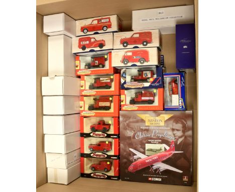 Corgi "Royal Mail/Postal" related group to include Aviation Archive 47602 "Parcel Force" Vickers, Morris Commercial "Royal Ma