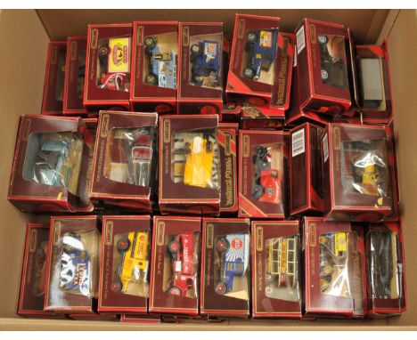 Matchbox Models of Yesteryear large group to include - Y18 Atkinson Steam Wagon, Y6 Rolls Royce Fire Engine plus others inclu