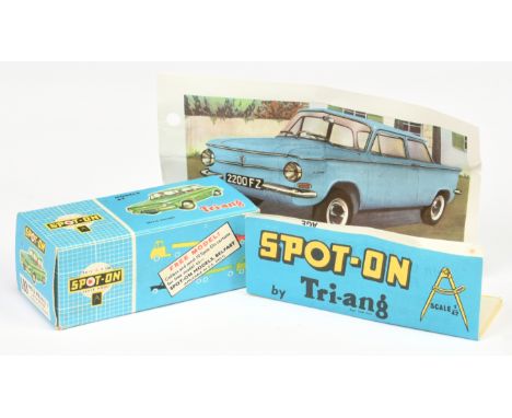 Triang Spot On 193 NSU Prinz 4 - Empty Blue carded picture box Near Mint superb example with colour collectors card and colle