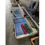Blue Belt Conveyor Section - Approx 4' x 10' | Rig Fee $175