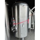 Apex Brewing Supply 15BBL Stainless Steel Brite Tank, Glycol Jacketed, Dish Bottom, | Rig Fee $900
