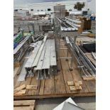 Lot of Large Pallet of Conveyor Frames, Stands, Belts, Misc. | Rig Fee $125