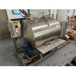 Absolute Unit 2 Tank Stainless Steel CIP Skid, S/N 00191206-17 - Approx 9' x 4' Foot | Rig Fee $1200