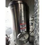 Apex Brewing Supply 15BBL Stainless Steel Brite Tank, Glycol Jacketed, Dish Bottom, | Rig Fee $900