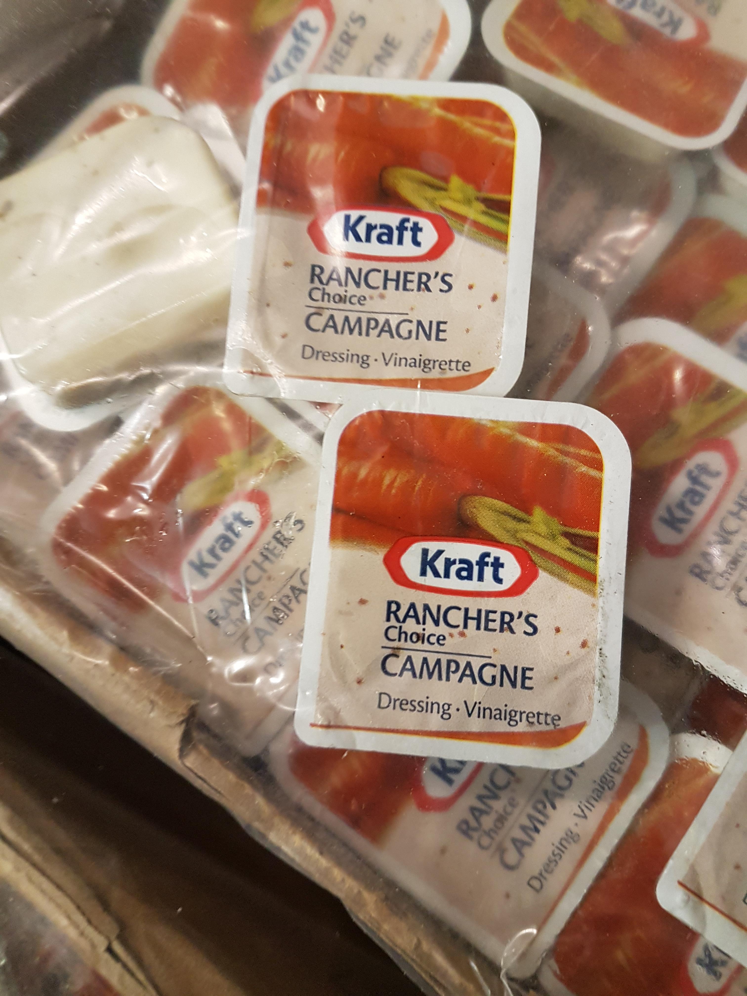 Kraft Ranchers Choice Individual Dressing 2 Boxes