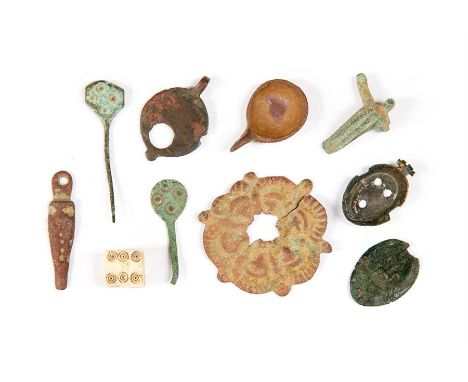 Group of Roman, Celtic and Viking Antiquities.  An interesting group of Roman, Celtic and Viking antiquities found in the UK 