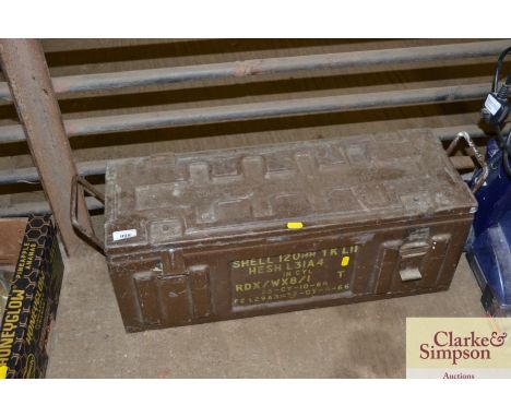 Metal ammunition box
