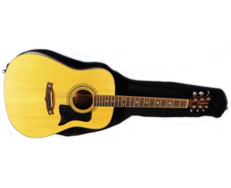 A Tanglewood TW28SM acoustic guitar in Stagg carry case