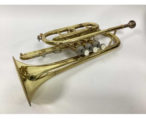 An Odyssey Brass Trumpet, 38cm long.