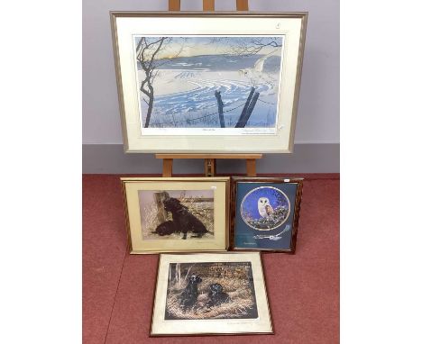 AFTER POLLYANNA PICKERING (1942-2018)Two Black Labradors, signed limited edition print, numbered 20/100,28 x 42cm.Another Sim