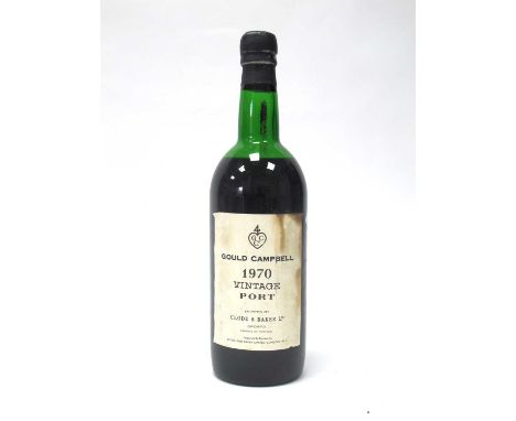 Port - Gould Campbell 1970 Vintage Port.