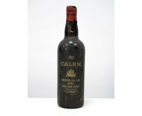 Port - Ca'lem Quinta Da Foz 1984 Vintage Port, bottled in 1986.
