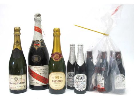 Wine - Georges Gardet Brut Special Champagne; G. H. Mumm &amp; Co. Cordon Rouge 1947 Magnum Champagne; Prosecco, Selection of