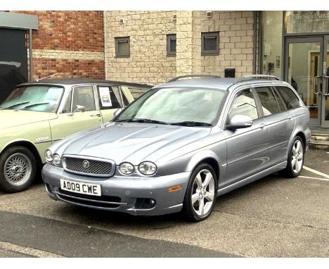 2009 [AD09 CWE] Jaguar X-Type EstateIn metallic blue, 2.2d SE Automatic, MOT expired June 24, 102,183 miles, 5 previous keepe