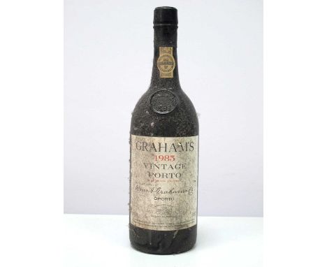 Port - Graham's 1985 Vintage Port, bottled in 1987, 75cl., 20% Vol.
