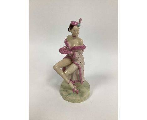 A Peggy Davies Figurine 'Evangeline', limited edition No 18/100, 25cm high.