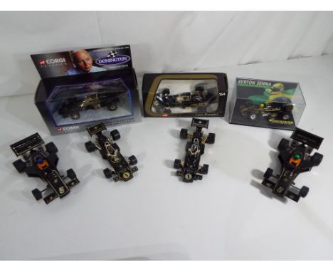 John Player Special - a collection of predominantly diecast model racing cars by Corgi to include #97377, #154, two Corgi Whi