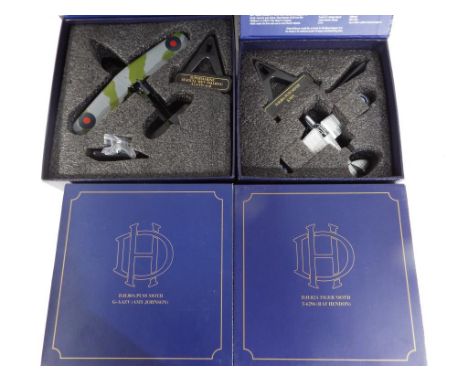 Oxford Diecast - four diecast model aeroplanes in 1:72 scale by Oxford Diecast models in original packaging with outer card s