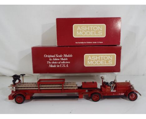 Ashton Models - an Ashton Models scale model #AH33 1923 Ahrens - Fox type K-17 City Service Truck 'Cincinnati' models are in 