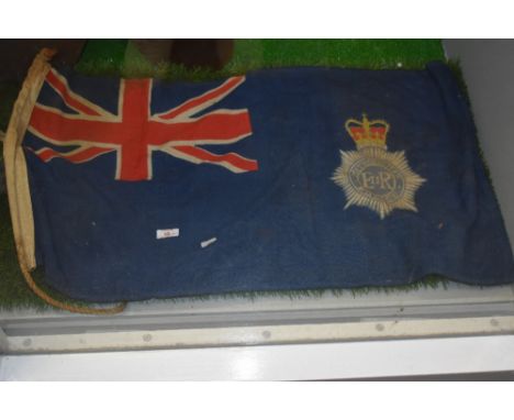 A vintage Piggott Brothers Metropolitan Police flag, 40cm x 80cm, together with two larger flags, including a Republic of Ire
