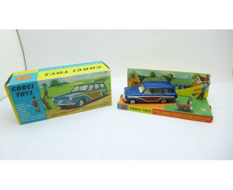 A Corgi Toys Ford Consul Cortina Super Estate Car, 440, boxed 