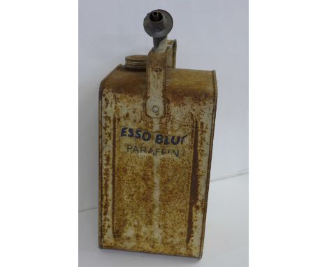 An Esso Blue petrol can 
