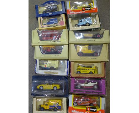 A collection of Models of Yesteryear and other model vehicles, boxed 