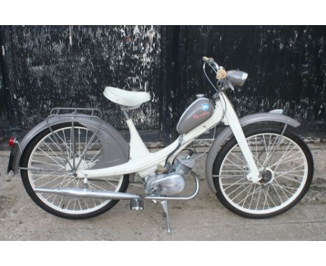 1962 NSU Quickly N, 49 cc. Registration number SSL 980 (NON TRANSFERABLE). Frame number 960794. Engine number 16375530. The N