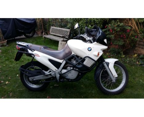 1994 BMW F650 Funduro, 652 cc. Registration number M723 KTY. Frame number WB1016100S0333494.. Engine number 00389013.The F650