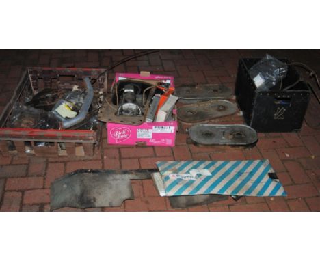Triumph GT6 MkIII/Spitfire Mk IV/1500, various mechanical items to include doughnuts, engine parts and assorted parts.