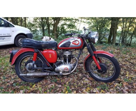 1963 BSA C15SS80, 250 cc. Registration number ORO 652 (non transferable). Frame number C15 33568. Engine number C SS 16744.BS