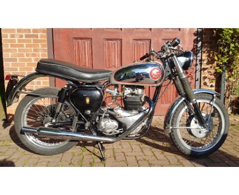 1962 BSA Rocket Gold Star, 650 cc. Registration number KTX355. Frame number GA10 186. Engine number originally DA10R 7345, no